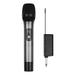 Eccomum UHF Wireless Microphone System with Handheld Cardioid Microphone and Receiver 16 Channels for Video Live Broadcast Interview