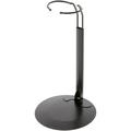 Plymor DSP-70B Black Adjustable Doll Stand fits 12 13 14 15 16 and 17 inch Dolls or Action Figures Waist is 2.25 to 2.75 inches wide 6 to 8 inches around