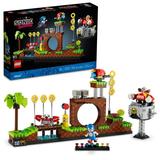 LEGO Ideas Sonic the Hedgehog â€“ Green Hill Zone 21331 Collectible Set Nostalgic 90 s Gift Idea for Adults with Dr. Eggman Figure and Eggmobile