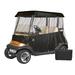 Greenline Drivable 2 Passenger Golf Cart Enclosures by Eevelle - 59 L x 46 W - Black