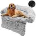 Toorise Soft Plush Dog Bed Wear-resistant and Waterproof Dog Sofa Bed Cushion with Non-slip Bottom Washable Durable Sofa Chair Pet Bed Dog Cat Sleeping Mats for Outdoor Travel Home Car Using