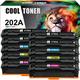 Cool Toner 10-Pack Compatible Toner for HP CF500A CF501A CF502A CF503A Color LaserJet Pro M254dw M254dn M254nw MFP-M281fdw MFP-M281fdn MFP-M281cdw MFP-M280nw 4x Black 2x Cyan 2x Magenta 2x Yellow