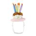 Birthday Cake Hat with 5 Colorful Candles Costume Accessories Outfits Pet Headwear for Puppy Halloween Holiday Cosplay Dress up