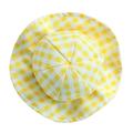 AURORA TRADE Pet Cap Plaid Pattern Sun Protection Breathable Fashion Pet Fisherman Hat Headwear for Summer