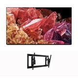 Sony 85 Inch 4K Ultra HD TV X95K Series: BRAVIA XR Mini LED Smart Google TV with Dolby Vision HDR with a Sanus VLT7-B2 42 - 90 Large Advanced Tilt 4D TV Wall Mount (2022)