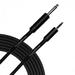 10 Ft Castline Silver 3.5mm TRS to 1/4 TS Patch Instrument Cable Mogami 2582 (no ring connection)