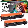 Cool Toner Compatible Toner Cartridge for HP CF217A 17A Laserjet Pro M102w M130nw M130fw M130fn M102a M130a Pro MFP M130 M102 Series Replacement Laser Printer Ink Black 2-Pack