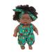 Baby Dolls Black Girl Dolls Lifelike Girl Black Baby Doll Handmade Soft Realistic Baby Dolls for 2 Year Old Girls and Up Fashion Black Baby Doll Play Doll for KidsGifts for Family