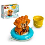 LEGO DUPLO Bath Time Fun: Floating Red Panda 10964 Bath Toy for Babies and Toddlers Ages 1.5 Plus Years Old Baby Bathtub Water Toys Easy to Clean