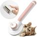 Pet Grooming Brush Cats Dogs Brushes for Long Haired or Short Hair Stainless Steel Bristles Quick Cleaning of the Brush