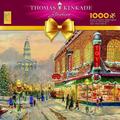 Ceaco - Thomas Kinkade - Disney Christmas - A Christmas Wish - 1000 Piece Jigsaw Puzzle