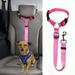 1Pcs/Set Adjustable Pet Dog Cat Seat Belts Vehicle Seat Belt Harness