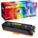 Amstech 1-Pack Compatible Toner for Canon 054H for Color imageCLASS MF641Cdw MF642Cdw MF644Cdw LLBP622Cdw imageCLASS LBP621CW 623CDW 622CDW MF645CX MF643CDW MF641CW Printer Toner(Yellow)