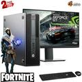 Restored Gaming HP Z240 Workstation SFF Computer Core i5 6th 3.4GHz 16GB Ram 2TB HDD 120GB M.2 SSD NVIDIA GT 1030 New 20 LCD Keyboard and Mouse Wi-Fi Win10 Home Desktop PC (Refurbished)