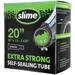 Slime Extra Strong Self-Sealing Bicycle Tube Schrader 20 x 1.25-2.125 Bike Inner Tube - 30049
