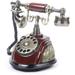 TFCFL Rotary Dial Phone Handset Telephone Vintage dial tel desk phone European Style