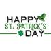 Happy St. Patricks Day Poster Print - Lux + Me Designs (24 x 12)