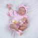 RSG Lifelike Reborn 20 Inch Soft Feeling Realistic-Newborn Poseable Handmade Real Life Baby Doll Girl for Kids & Collection