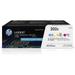 HP 202X (CF500XM) High-Yield Cyan Magenta Yellow Toner Cartridge