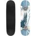 Expressive navy pink blue minimalistic pattern Contemporary rose Outdoor Skateboard Longboards 31 x8 Pro Complete Skate Board Cruiser