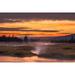 Madison River at sunrise-Yellowstone National Park-Wyoming Poster Print - Adam Jones (36 x 24)