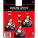 Christmas Santa s Workshop Hanging Cutout Decorations (3ct)