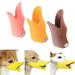 Limei Anti Bite Duck Mouth Shape Dog Mouth Covers Anti-Called Muzzle Masks Pet Mouth Set Bite-Proof Silicone Material (Pink M)