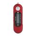 USB Stick Mp3 Player 4GB Music Player Supports Replaceable AAA Battery Recording FM Radio Red