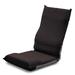 [Yamazen] Legless Chair Compact (Width 43cm) Folding High Back 6 Levels Reclining Lower Back Pain (Back Curve) Brown IHZ-43(BR) Work from Home Width 43 x Depth 57 x Height 66cm