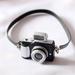 Digital Camera Black with Lanyard Dollhouse Miniatures Decoration Accessories for Dolls Option 2
