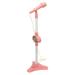Kozecal Toy Microphone Appropriate Volume Easy Installation Cute Appearance Baby Karaoke Mic with Stand for Home Kindergarten Toy Microphone Kids Microphone with Stand
