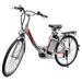 IDEAPLAY P20 24 inch Electric Bike for Adults 250W Electric Commuter Bicycle with 3 Riding Modes Ebike for Women Men Gray