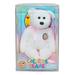 Ty Beanie Baby: Color me Beanie - Birthday Bear Kit - Pink Ribbon | Stuffed Animal | MWMT