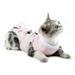 Fashion Clothing For Pet Dogs Cats New Soft Pet Cat Surgery Clothes Medical Pet Suit Cat Shirt Coat Vest