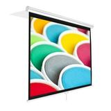 PyleHome PRJSM7206 Universal 72-Inch Roll-Down Pull-Down Manual Projection Screen - 42.5 in. x 56.6 in. Matte White
