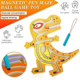 Amerteer Magnetic Maze Games for Toddlers Montessori Labyrinth STEM Activity Puzzles for Toddlers 2 Years Magnetic Color Maze for Toddler Boy Birthday Christmas Gifts