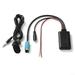UHUSE Car Bluetooth Receiver Music Adapter Mic Cable for Alpine KCE-236B 9870/9872