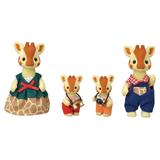 Calico Critters Highbranch Giraffe Family Set of 4 Collectible Doll Figures