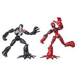 Marvel Spider-Man Bend and Flex Venom Vs. Carnage Action Figure Toys