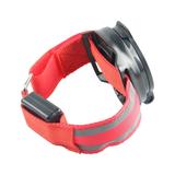 Opolski Portable Bicycle Rearview Mirror Easy to Wear Elastic Band Accessories Bicycle Wrist Mirror for Road Bike