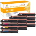 Toner H-Party Compatible Toner Cartridge for Brother TN-210BK TN-210C TN-210M TN-210Y HL-3040CN 3070CW 3045CN 3075CW MFC-9010CN 9120CW 9320CW 9125CN (3*Black 3*Cyan 3*Magenta 3*Yellow 12-Pack)
