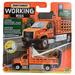 Matchbox Working Rigs GMC 3500 Attenuator Truck (Orange)