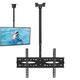 Ceiling TV Mount Adjustable Bracket TV Ceiling Mount For TV Fits 32 to 70 inch TV up to 110 lbs Max VESA 600x400mm