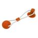 Pet Supplies Self-playing Rubber Ball Dog Ropes Toy Pet Supplies Self-Playing Rubber Ball Toy Dog Interactive Chew Toy Teeth Cleaning Tool Solid Rubber Balls with Suction Cup