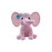 Kids Baby Girls Boys Cartoon Jungle Safari Fluffy Multicolor Elephant Shaped Plush Animal Doll Stuffed Toy