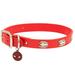 Buckle-Down Dog Collar Marvel Comics Spider Man with Spider Charms Extra Small 6 to 9 Inch Length 0.38 Inches Wide