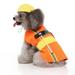 Dog Costume Halloween Pet Dog Costume Christmas Dogs Suit Outfit Engineer Style with Hat Adjustable Puppy Accessories