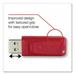 2PK Verbatim Store n Go USB Flash Drive 4 GB Red (95236)
