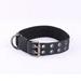 Nololo Dog collar for large dog pit bull collar nylon heavy duty thick dog collar