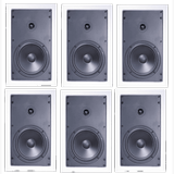 Klipsch 6-1/2 2 Way Natural Surround Sound in-wall Speaker System (Set of 6)